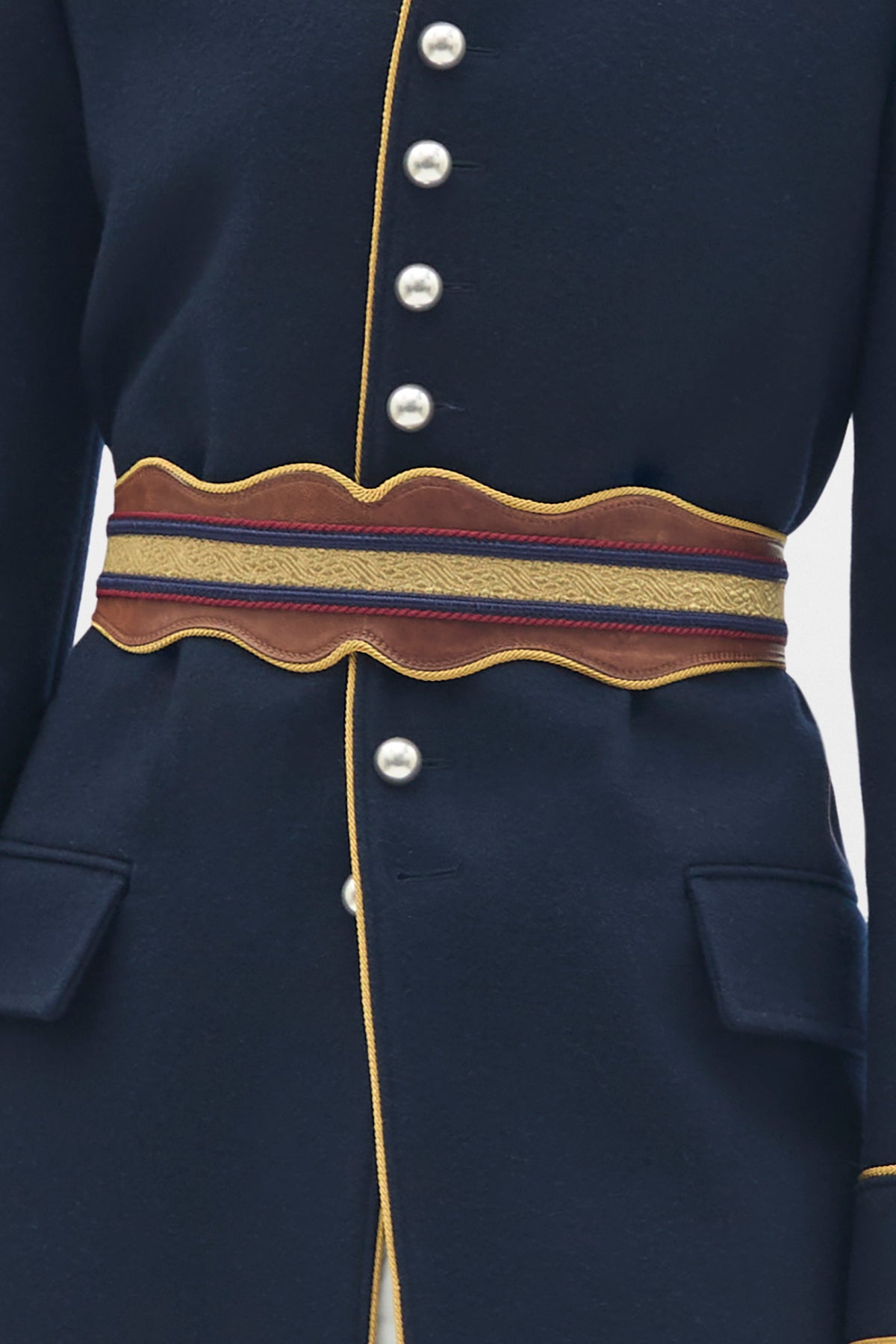 Manteau en laine lavée Arit Fitted Marsina Coat 