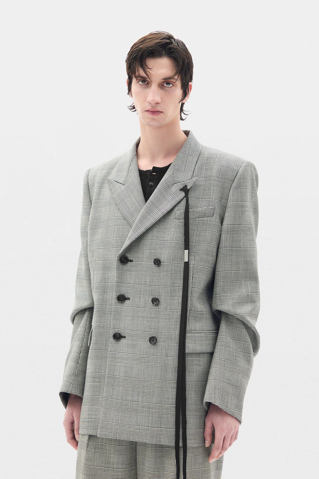 Veste Tailleur à Double Boutonnage Waldus Pick Lapel 
