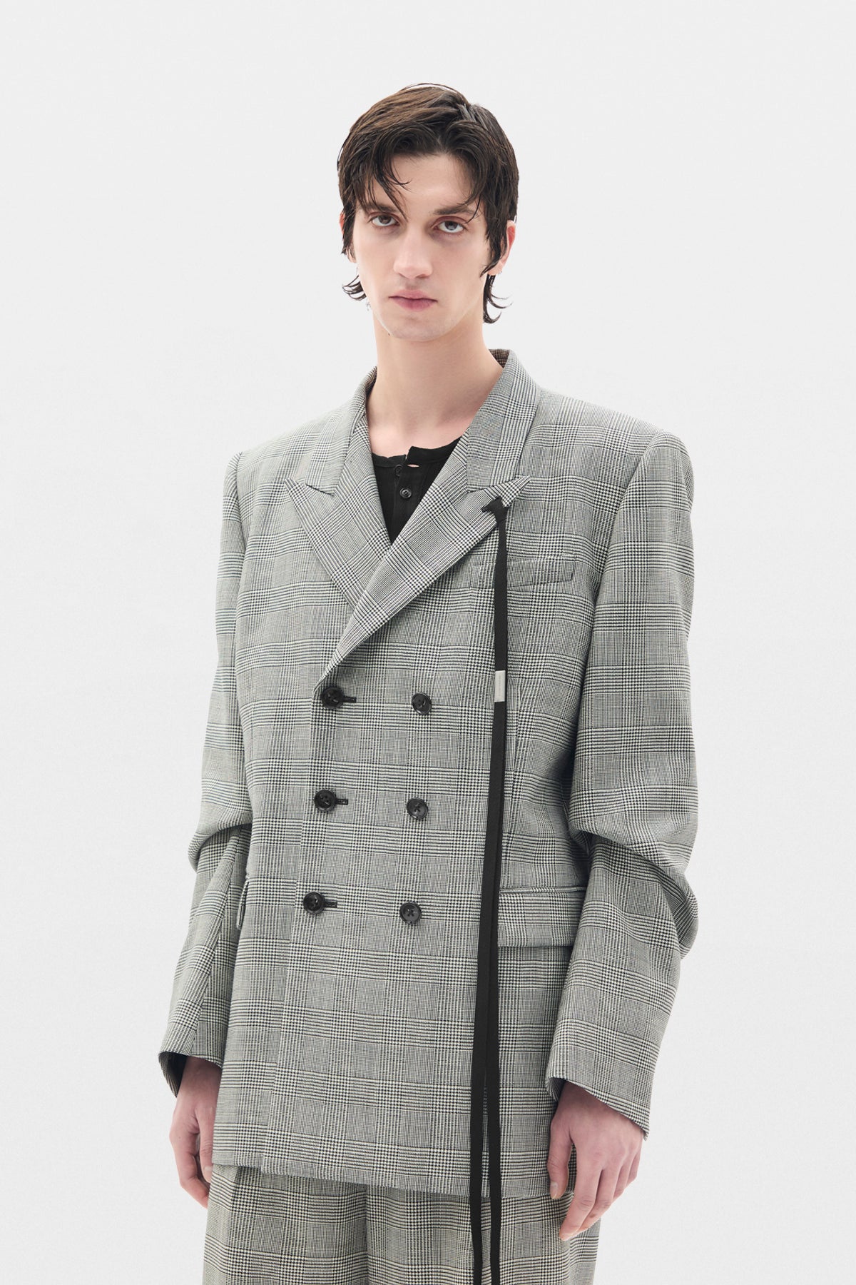 Veste Tailleur à Double Boutonnage Waldus Pick Lapel 