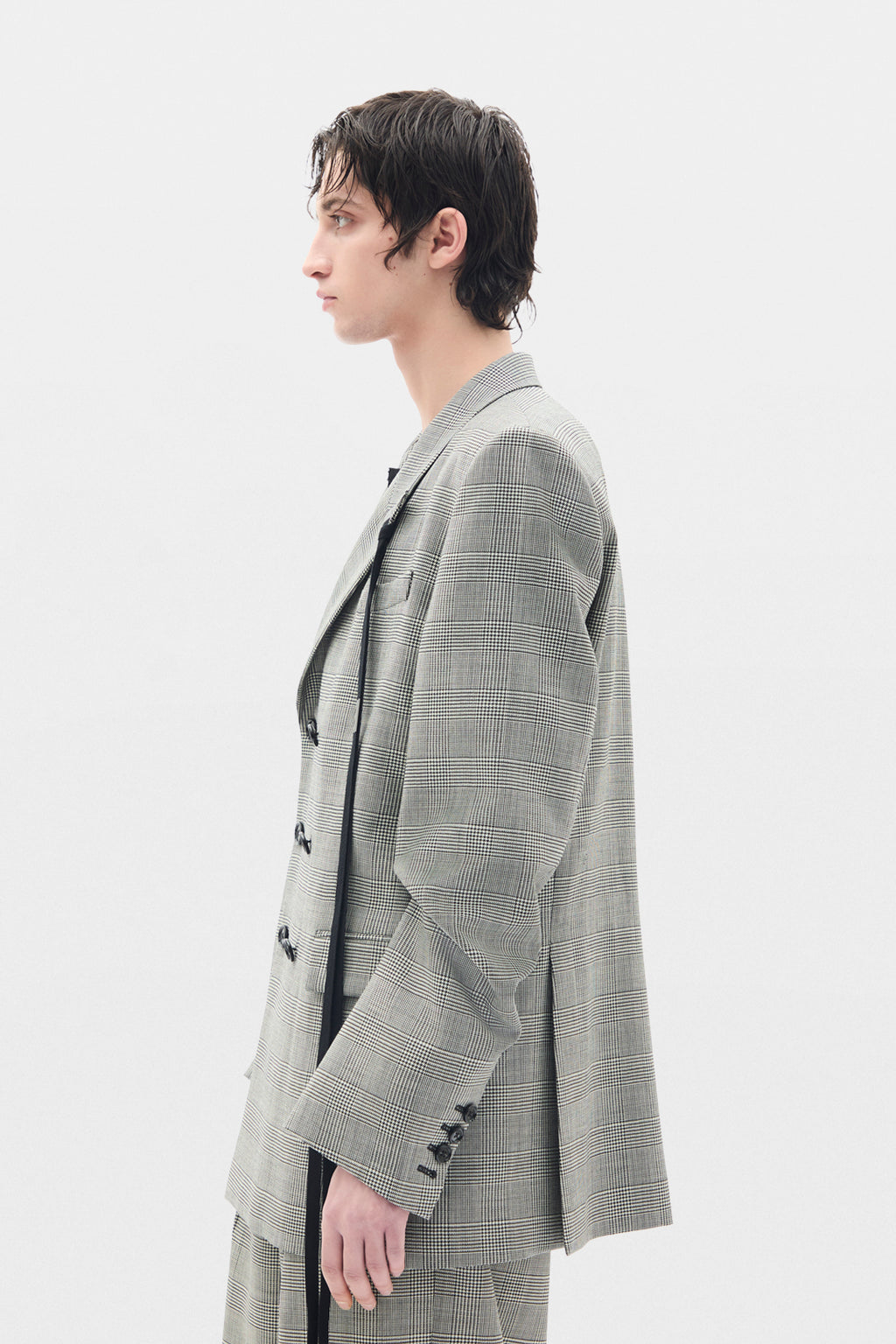Veste Tailleur à Double Boutonnage Waldus Pick Lapel 