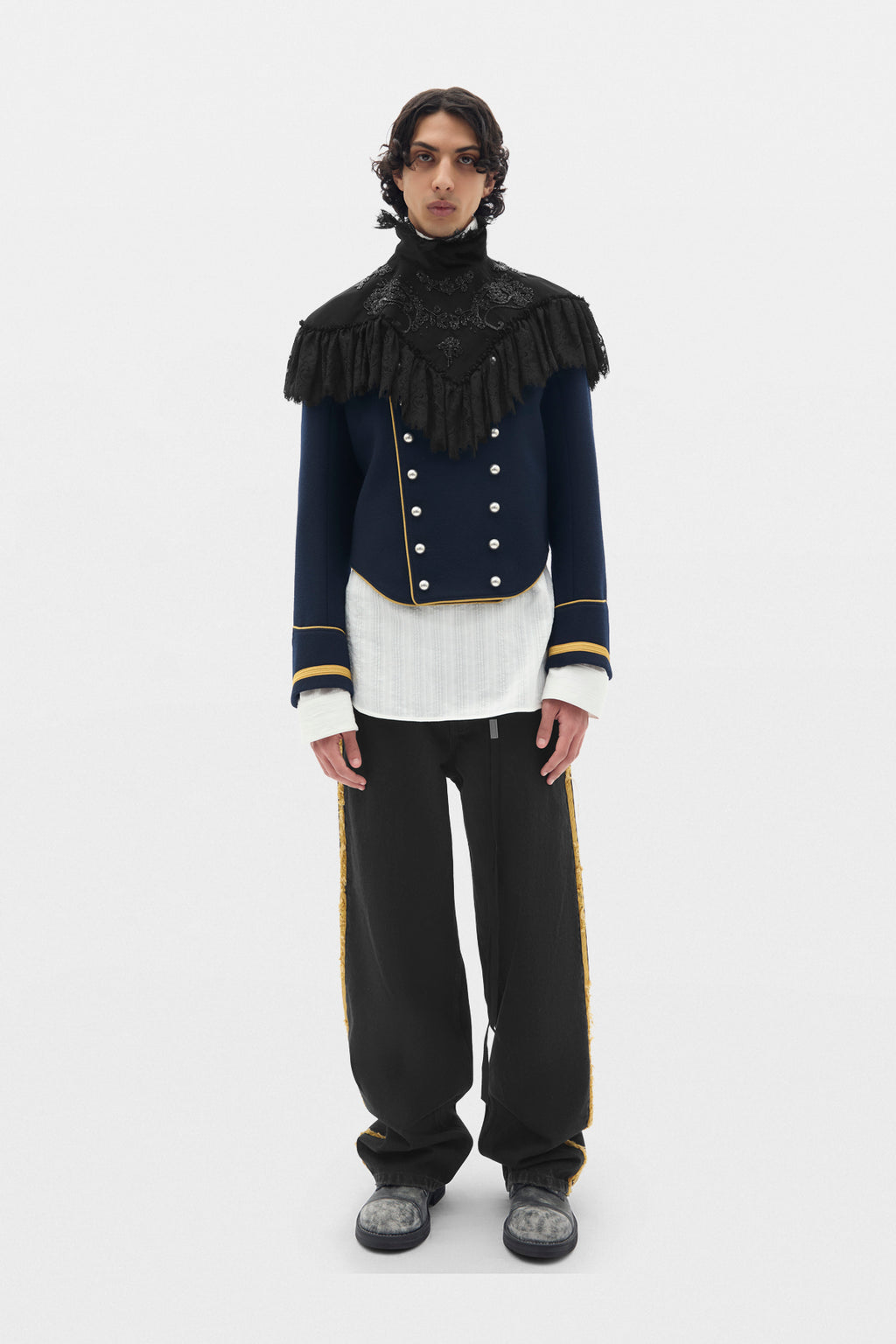 Top Stellan Open Back Bow Tie Colletti 