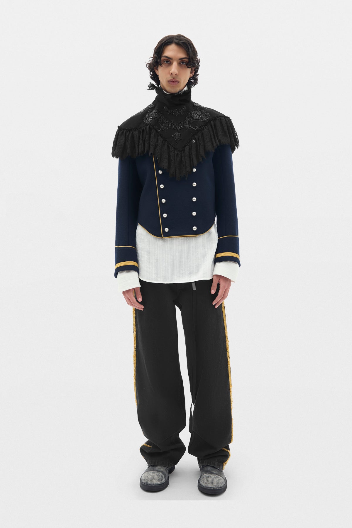 Top Stellan Open Back Bow Tie Colletti 