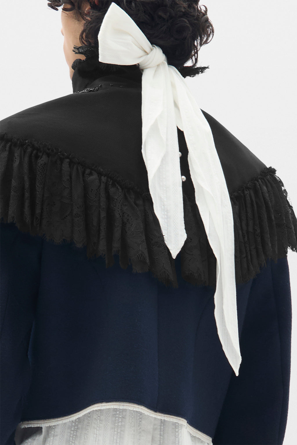 Top Stellan Open Back Bow Tie Colletti 