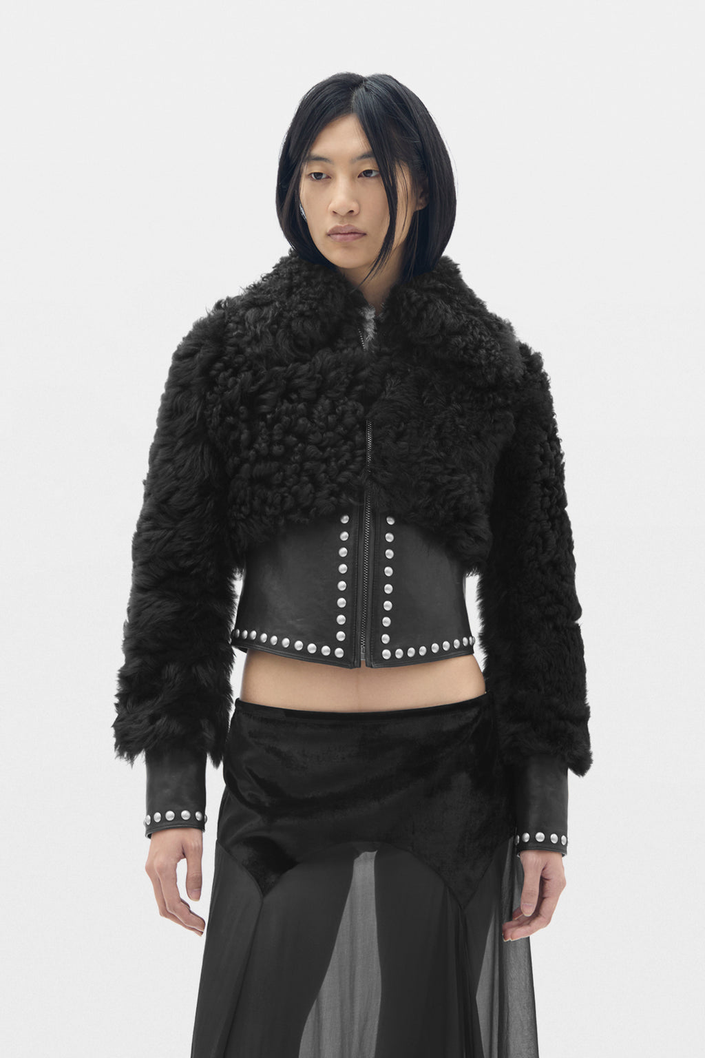 Kirsti Cropped Zipped Blouson
