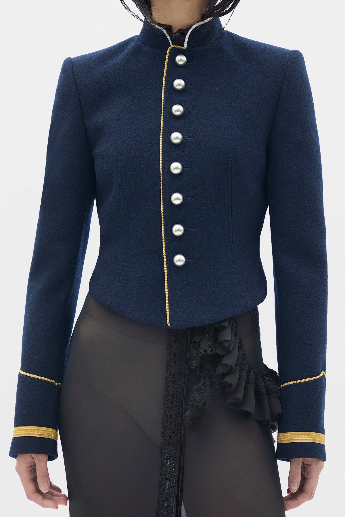 Polina maßgeschneiderte Marsina Jacke 