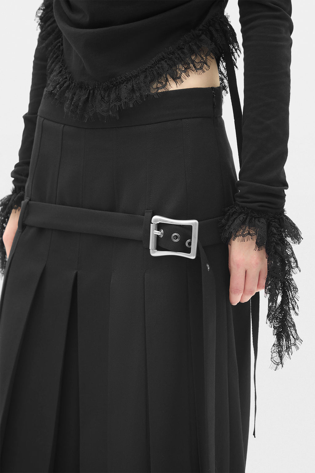 Pantalon à plis Mariko 