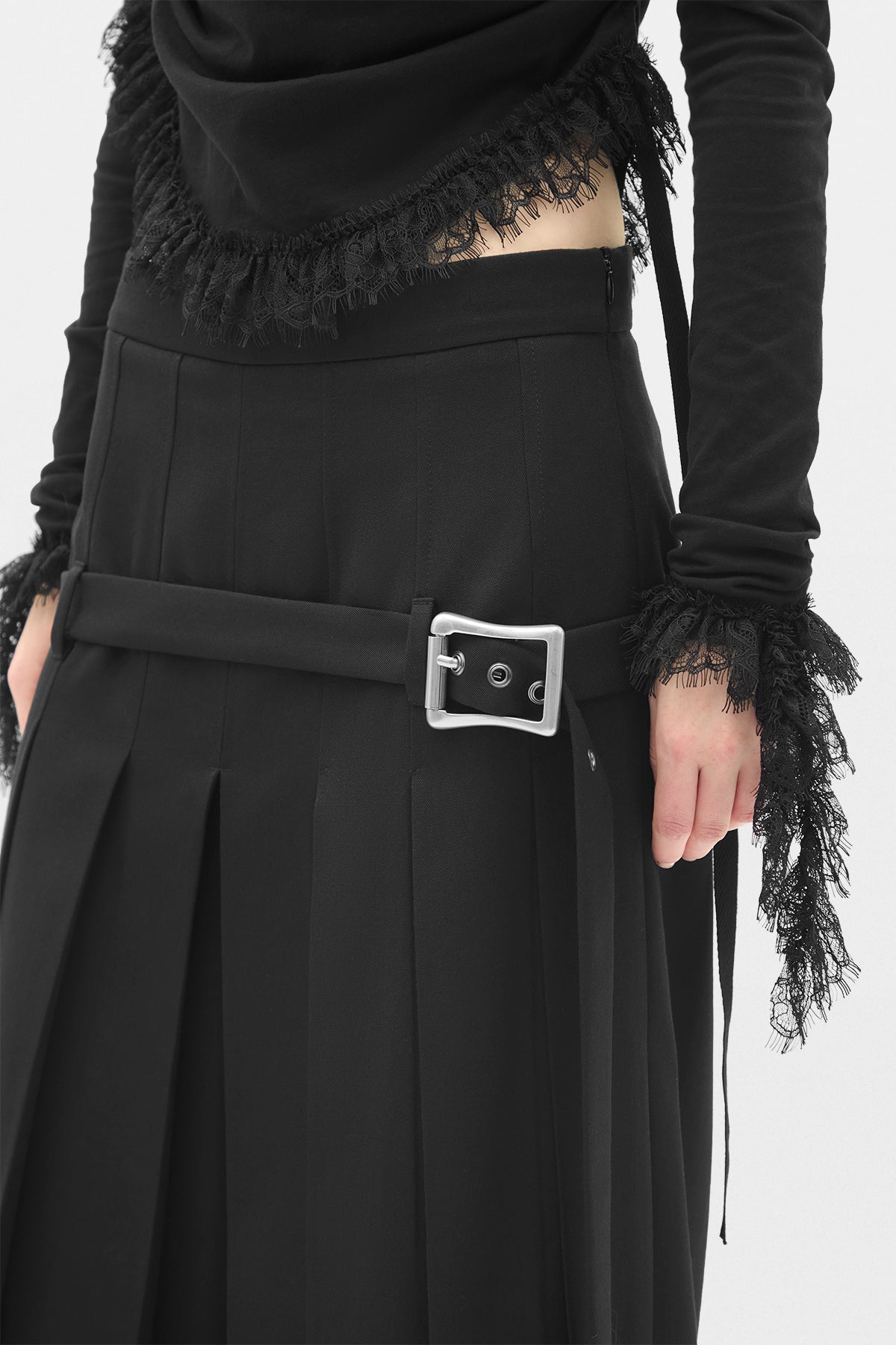 Pantalon à plis Mariko 