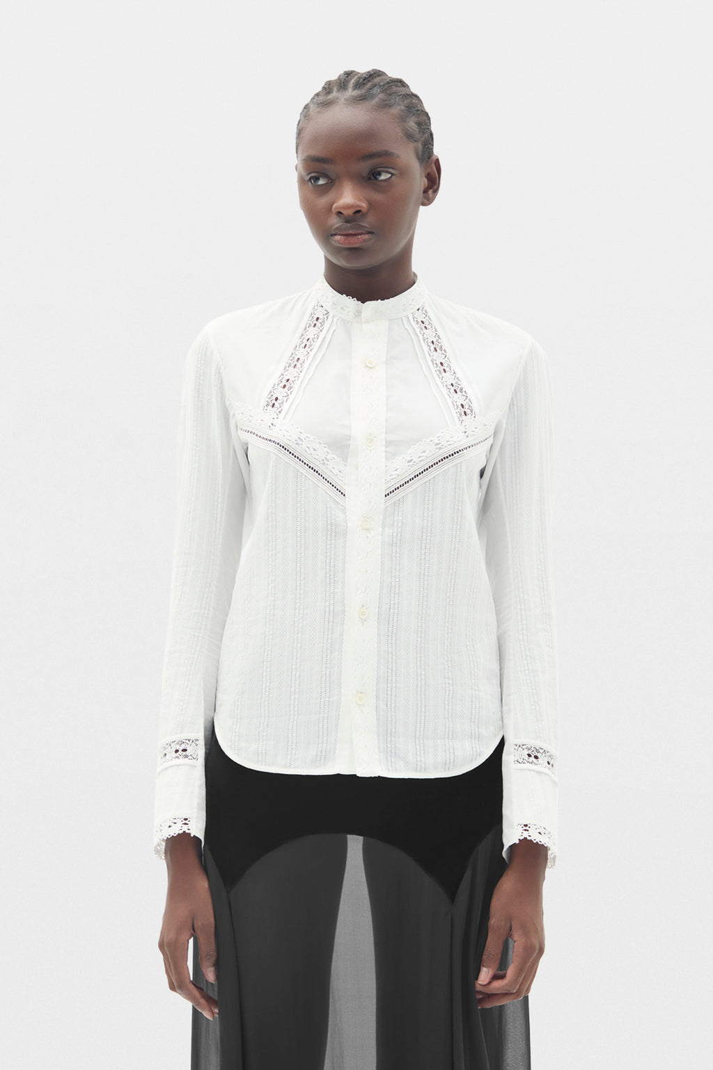 Chemise Storma Slim Fit avec dentelle 