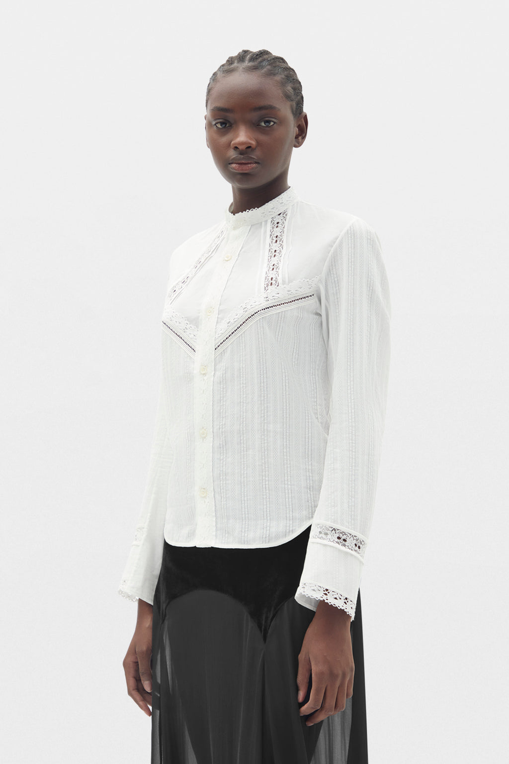 Chemise Storma Slim Fit avec dentelle 
