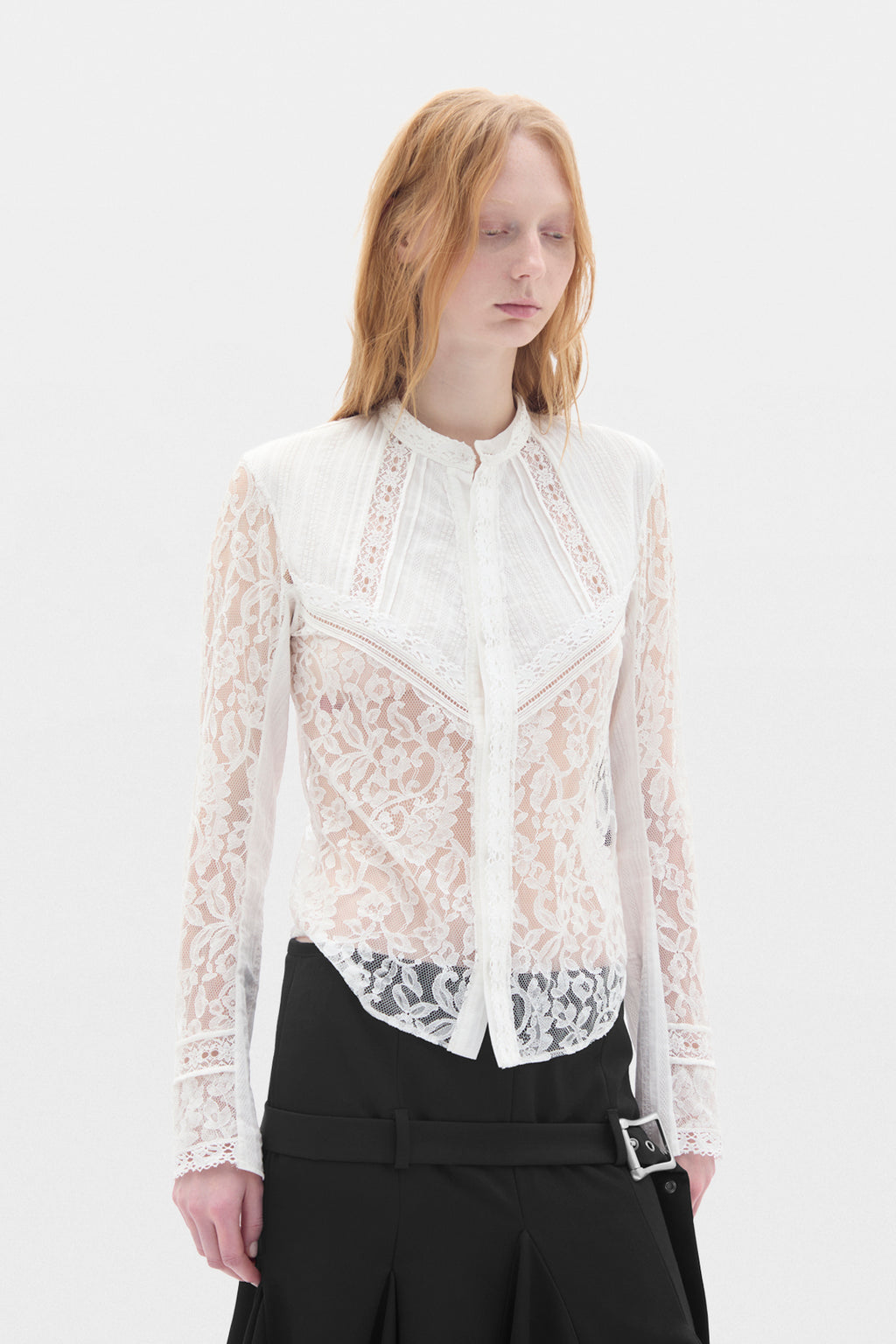 Chemise Storma Slim Fit avec Dentelle 