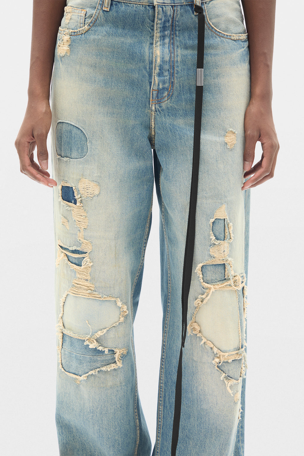 Pantalon ample à jambes droites 5 poches Jakoba 