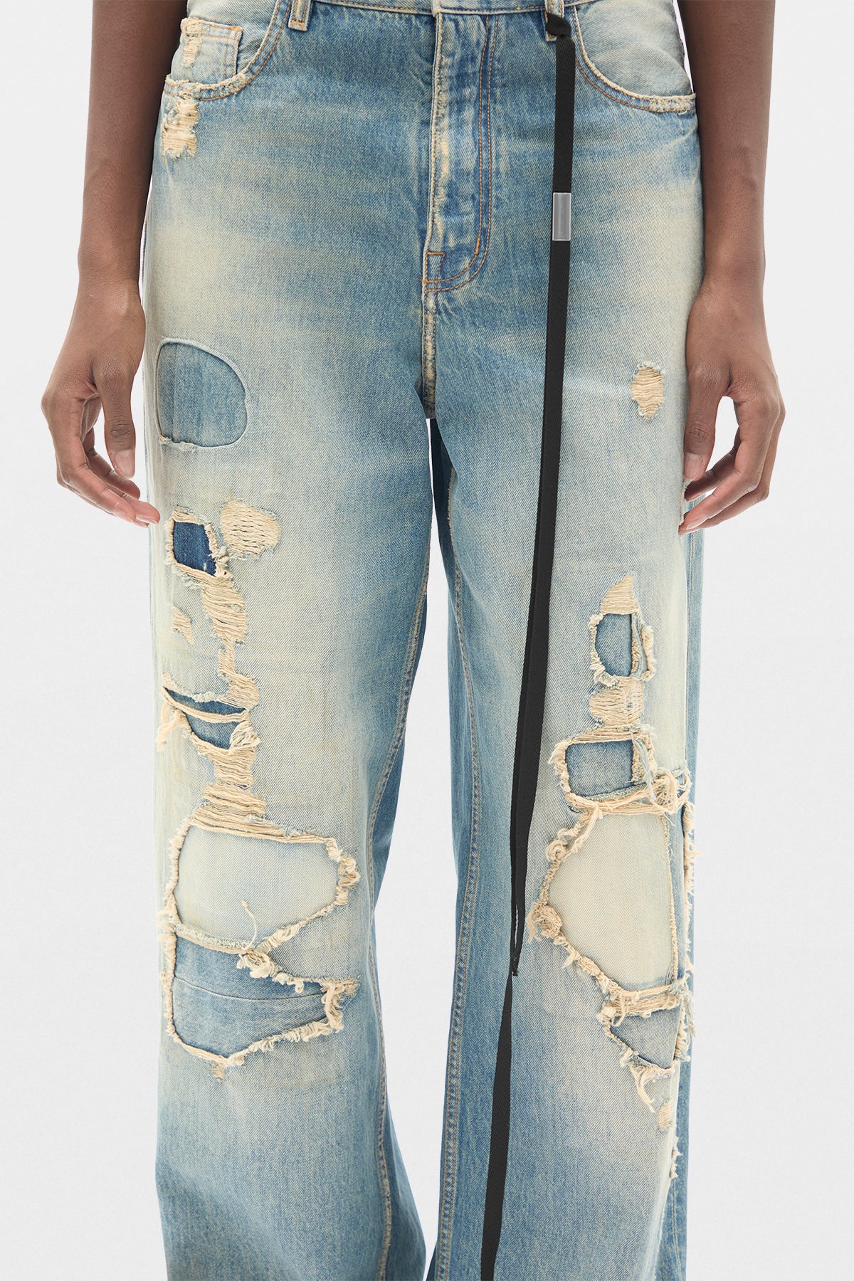 Pantalon ample à jambes droites 5 poches Jakoba 