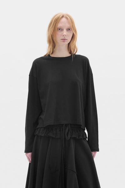 Nikita Relax Fit Long Sleeve Boxy T-Shirt – Ann Demeulemeester