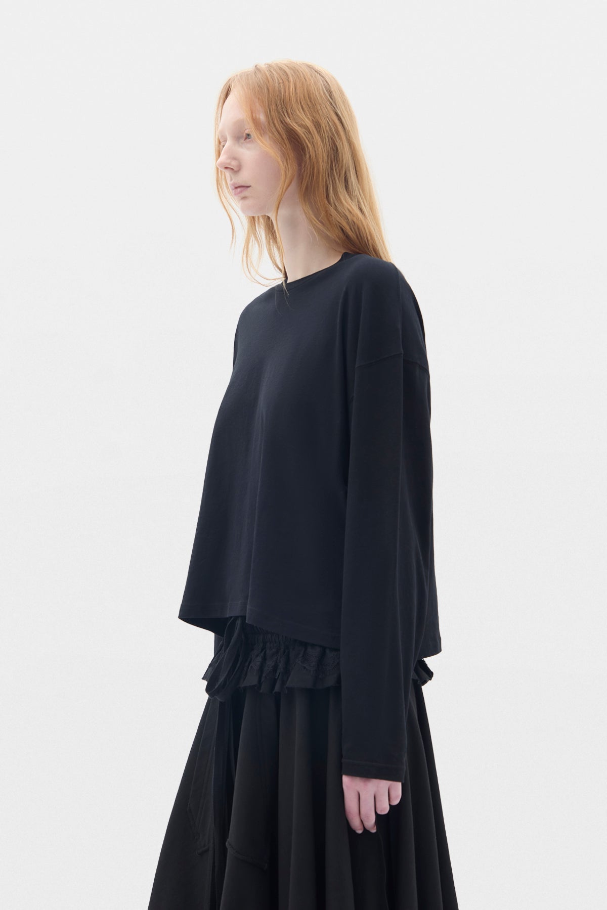 Nikita Relax Fit Long Sleeve Boxy T-Shirt – Ann Demeulemeester