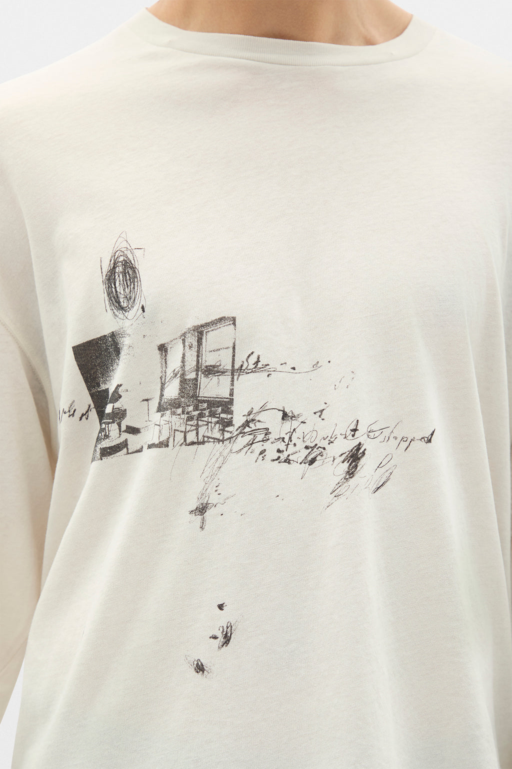 Emil Relax Fit Long Sleeve Boxy T-Shirt