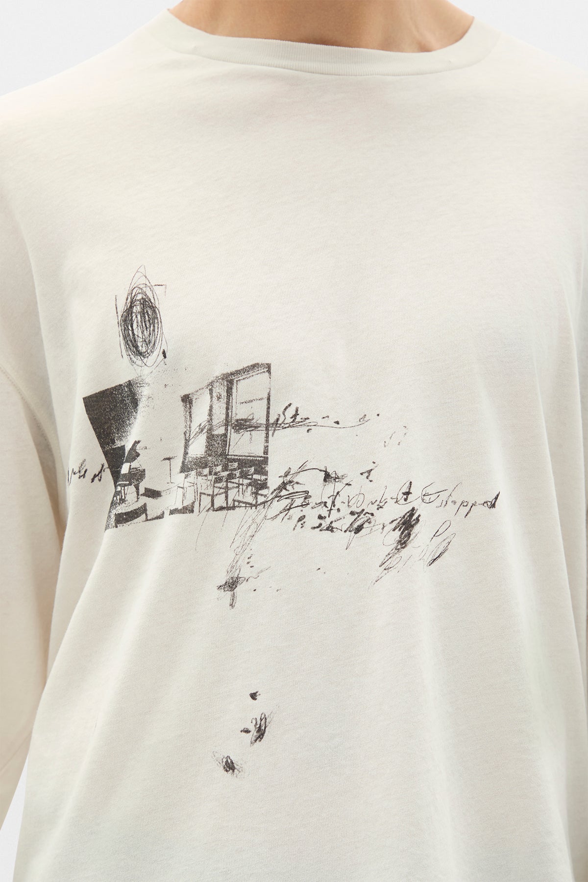 Emil Relax Fit Long Sleeve Boxy T-Shirt