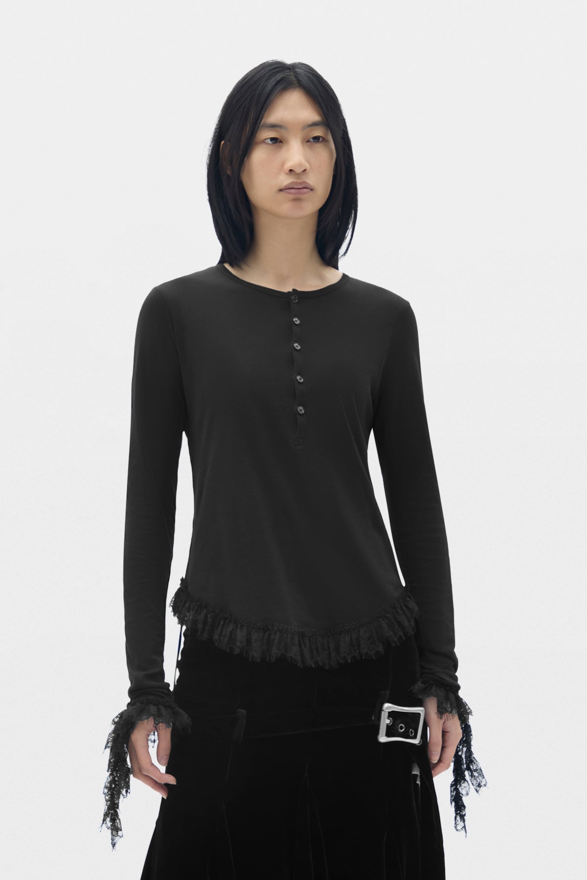 Mare Wrinkled Serafino Top
