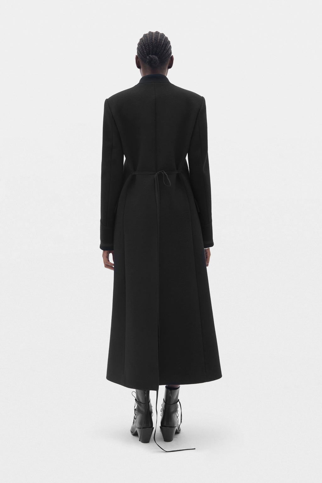 Alma Fitted Marsina Coat