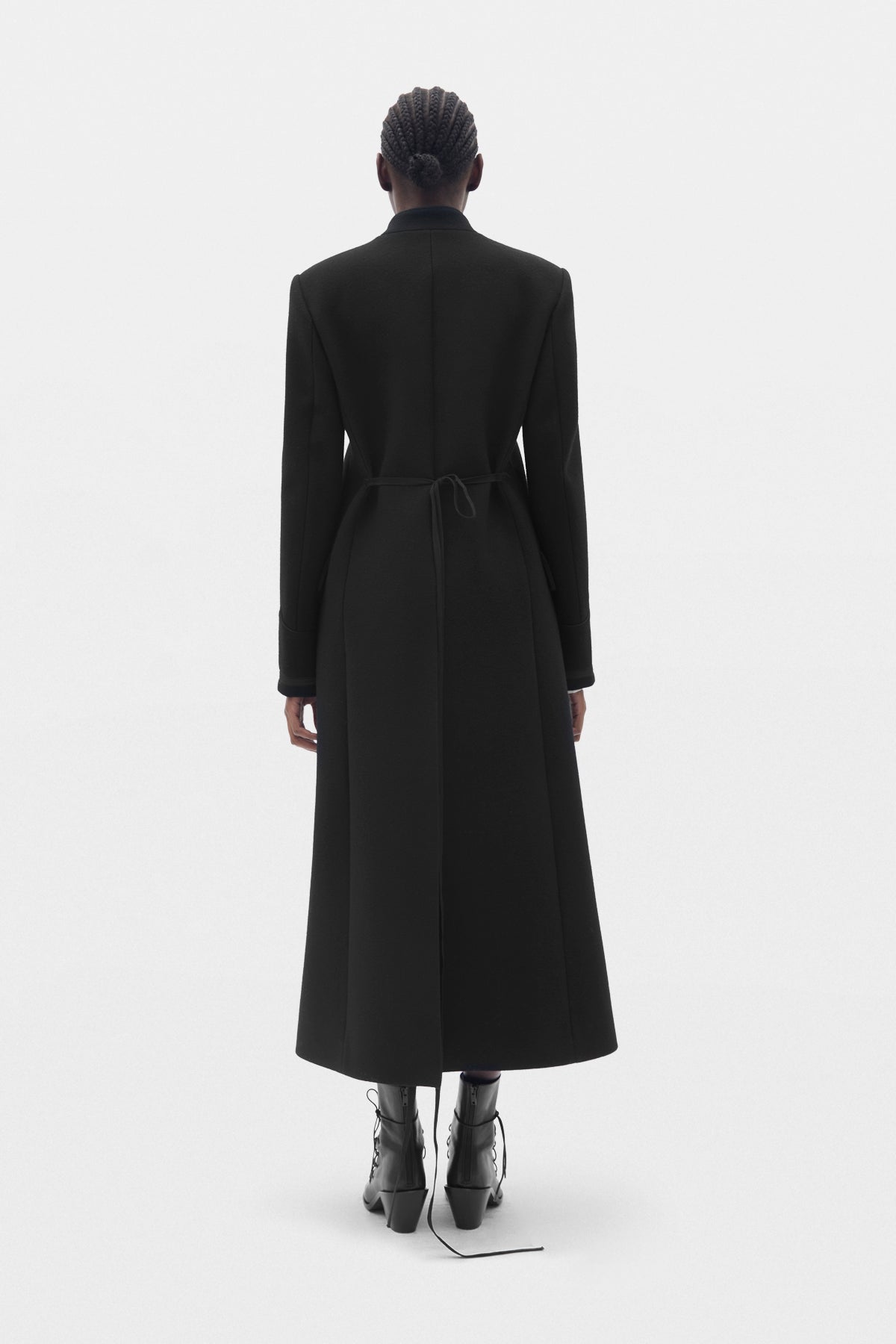 Alma Fitted Marsina Coat