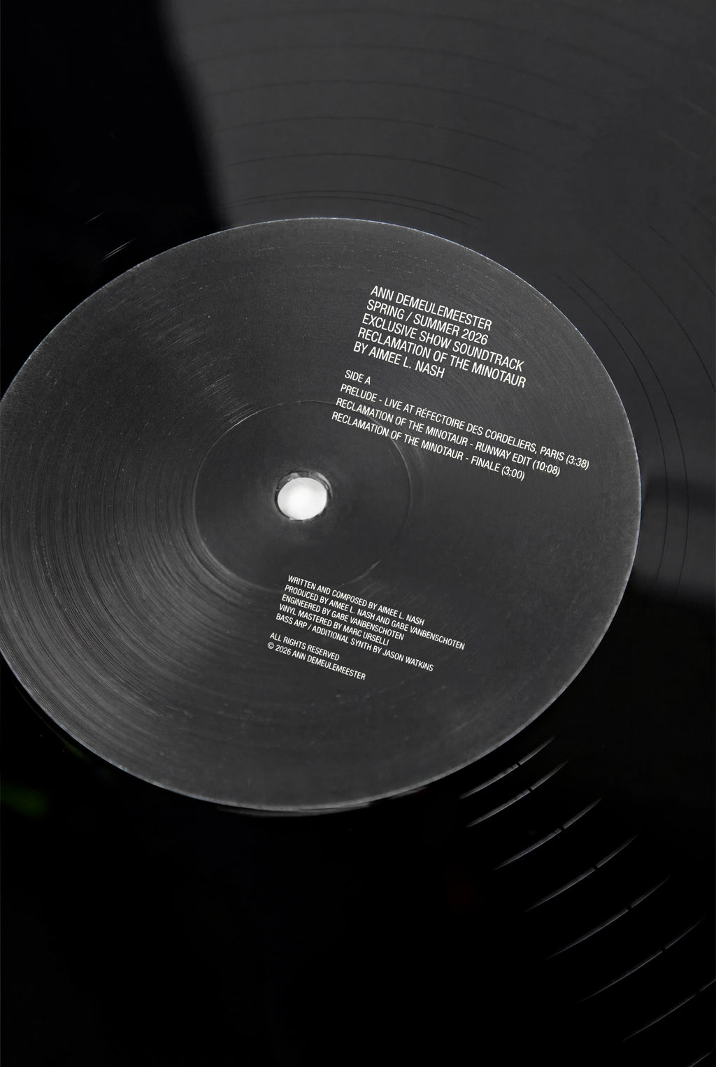 Spring / Summer 2026 “Reclamation Of The Minotaur” Vinyl