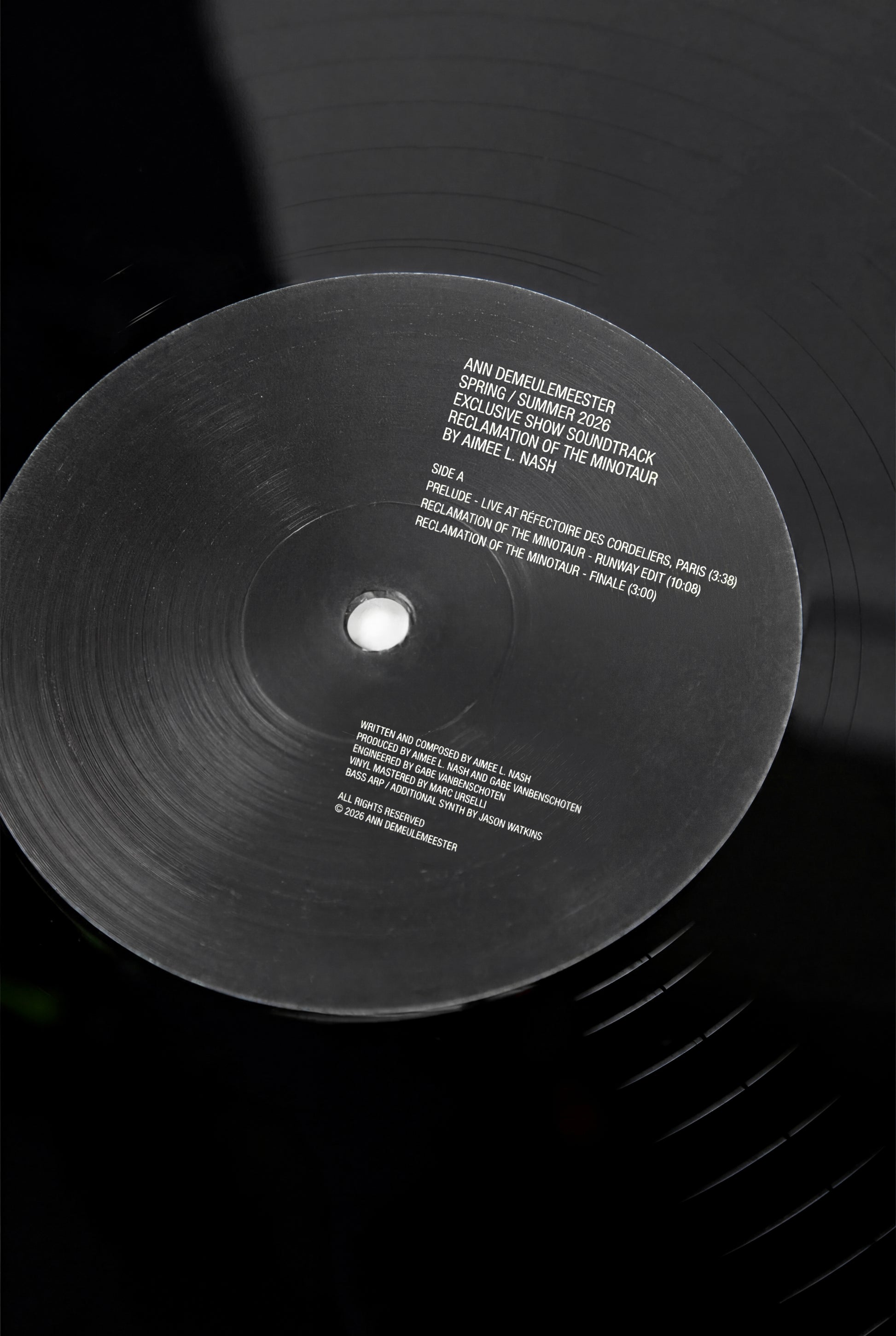 Spring / Summer 2026 “Reclamation Of The Minotaur” Vinyl