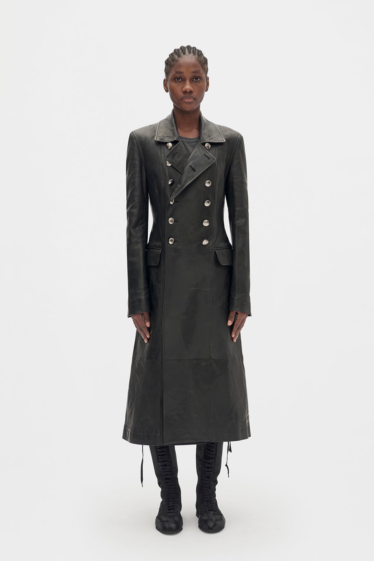 Adelita Double-Breasted Trench Coat