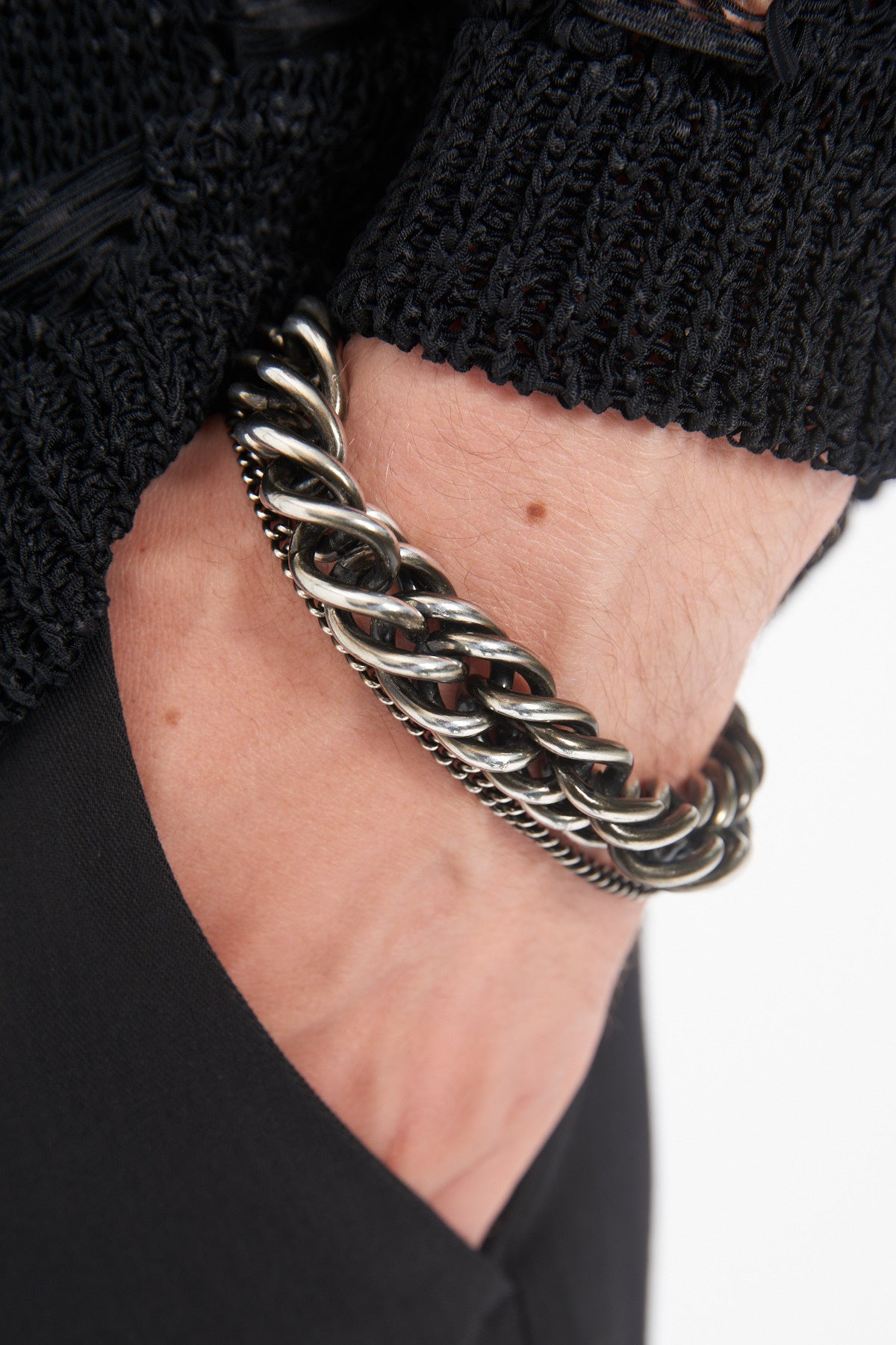 ANN DEMEULEMEESTER メンズ シルバージュエリー – Ann Demeulemeester