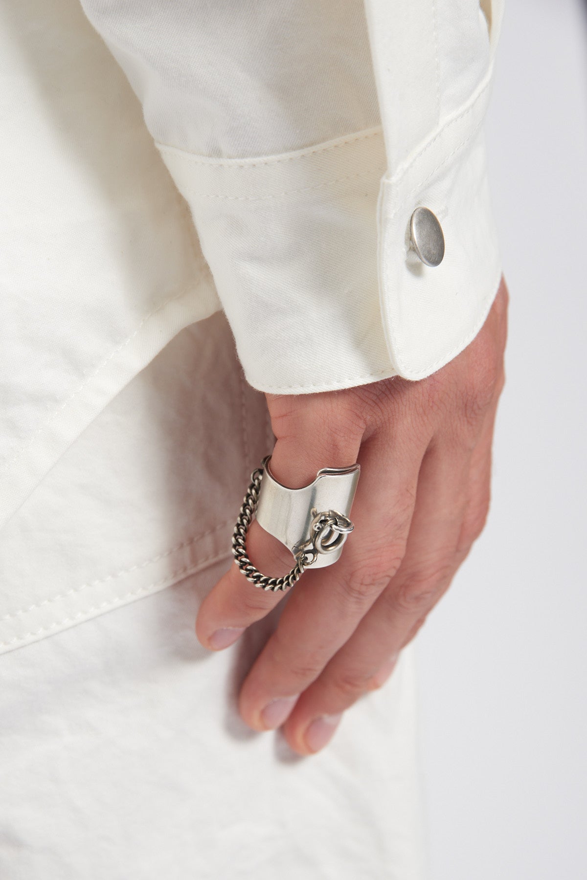 ANN DEMEULEMEESTER FRAU SILBERSCHMUCK 