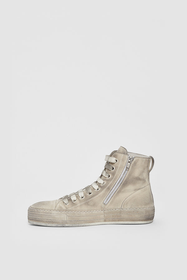 Raven High-Top Sneakers Dirty White