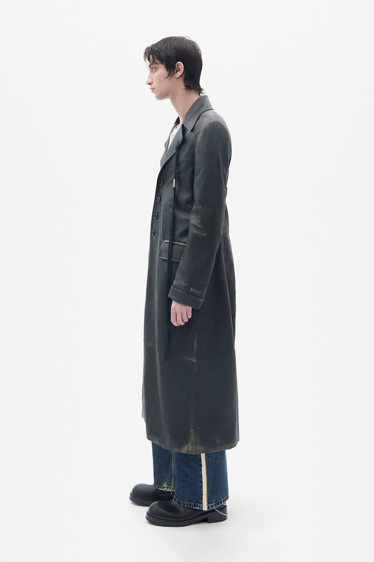 Ailo X-Long Belted Coat – Ann Demeulemeester