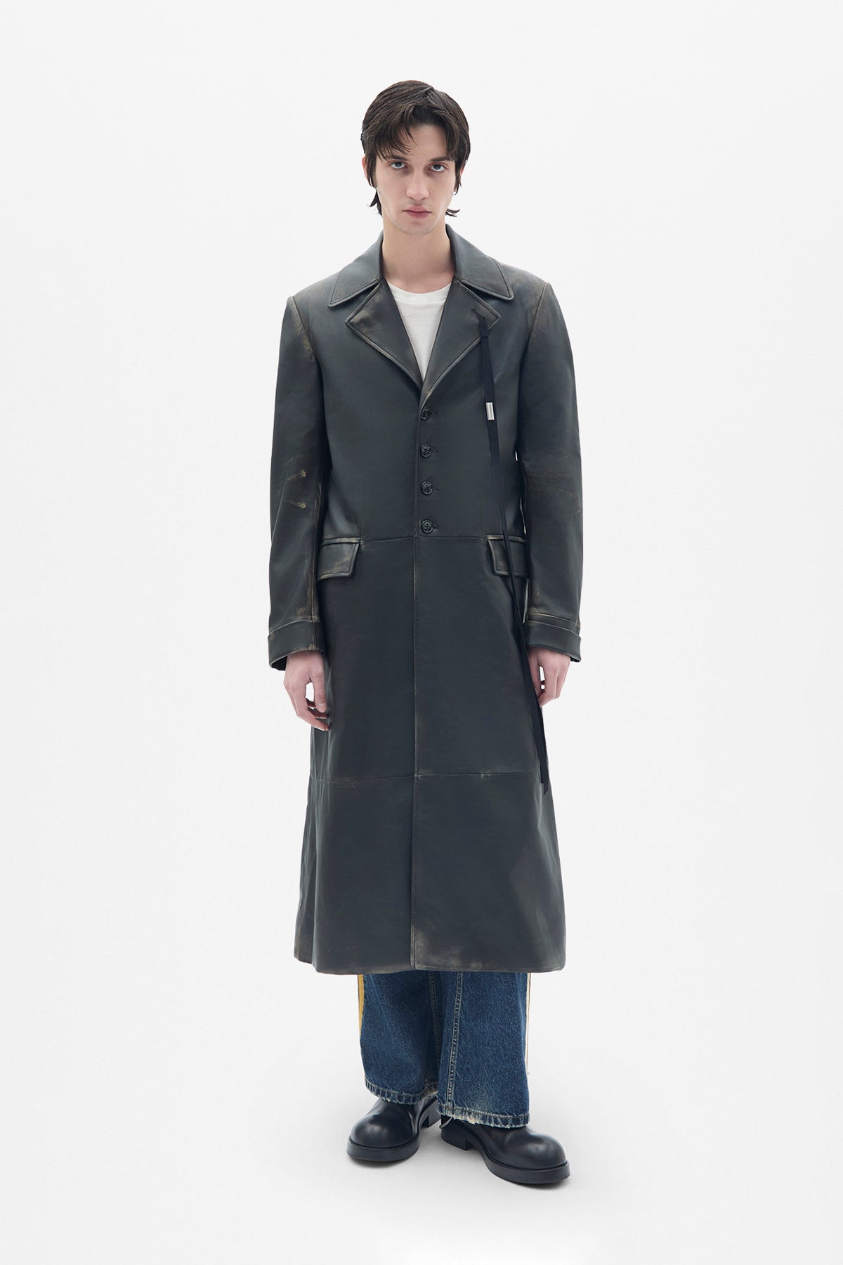 Ailo X-Long Belted Coat – Ann Demeulemeester
