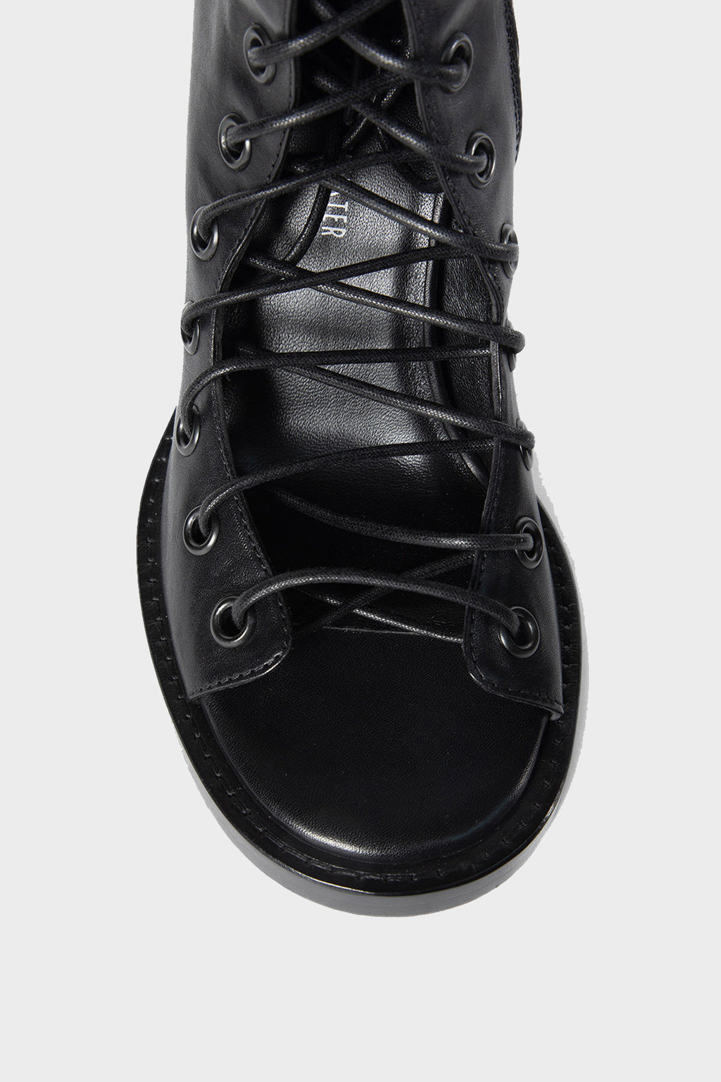 Hilla Chunky Pointed Heeled Ankle Boots