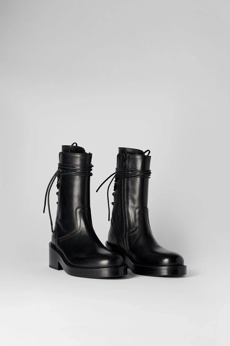 Tucson Ann Demeulemeester Lace Back Boots Ann Demeulemeester Back Lace Up Boots Ann Demeulemeester Black
