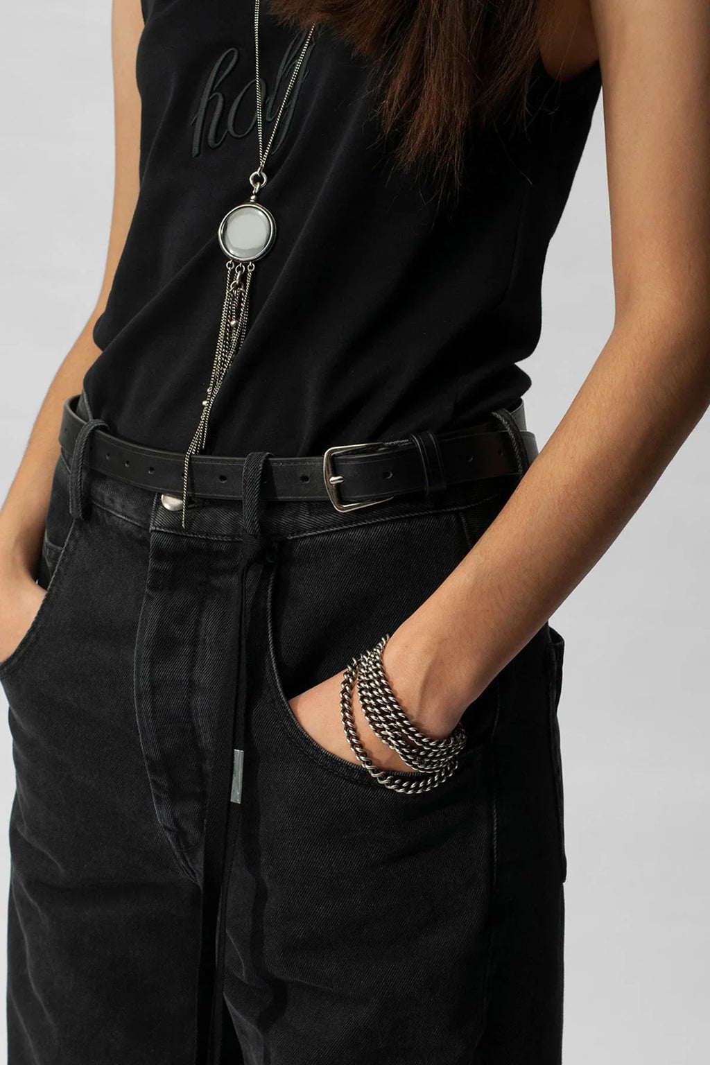 بنطلون كلير 5 جيوب مريح 