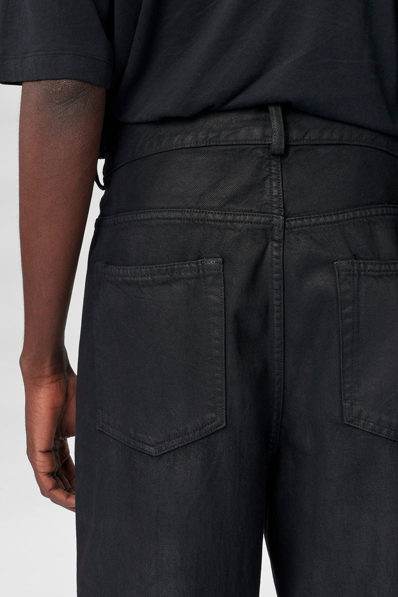 Ronald 5 Pockets Comfort Trousers Waxed Denim – Ann Demeulemeester