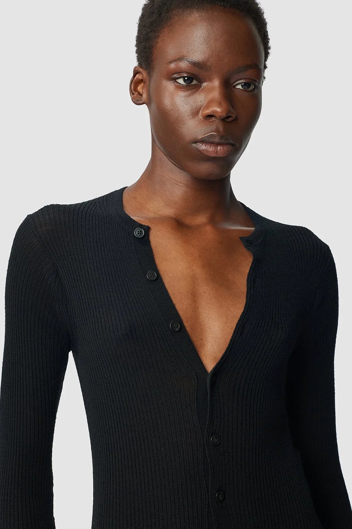 ANN DEMEULEMEESTER Vネック ニット セーター Archive Ann