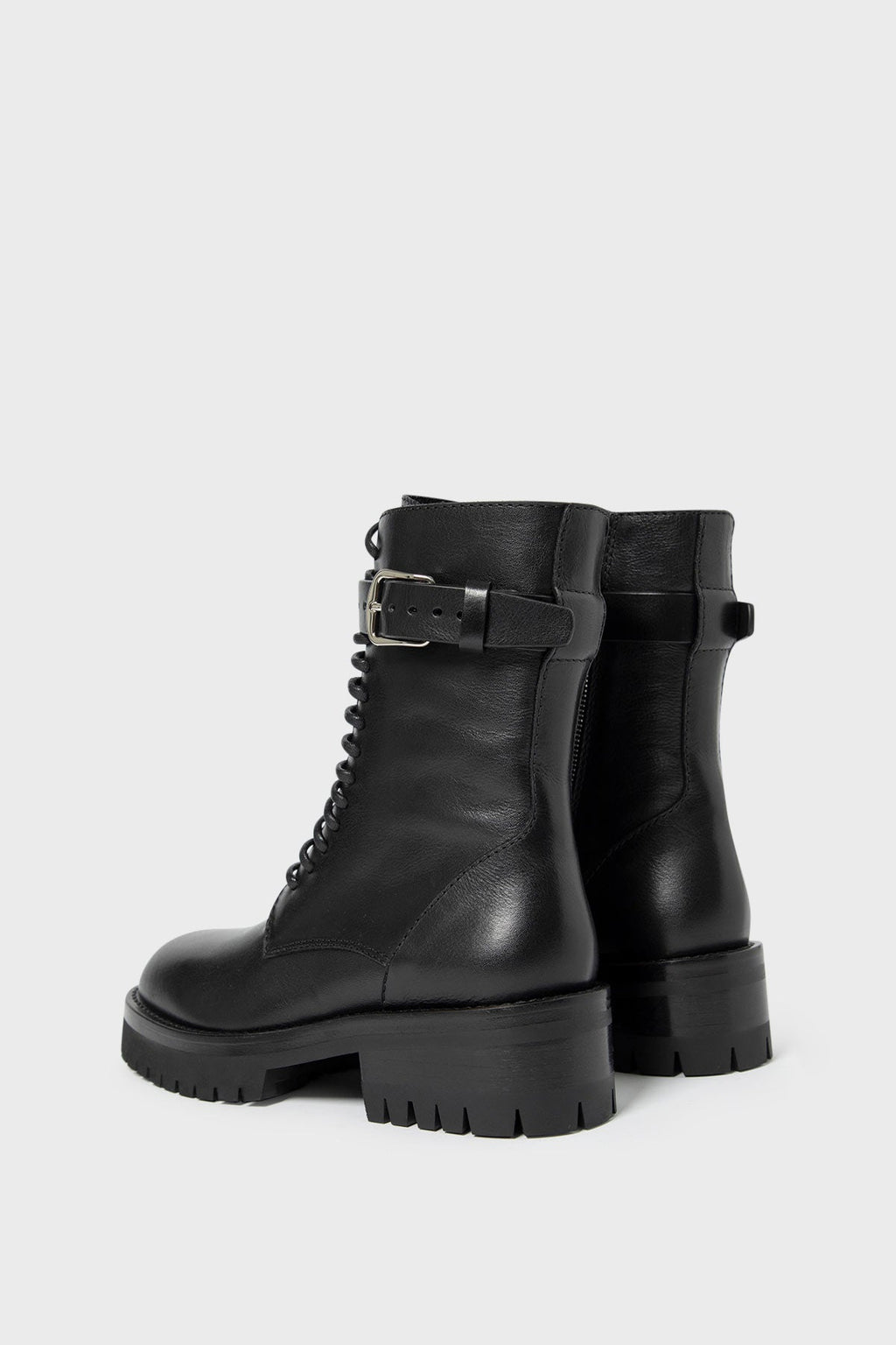 Cisse Combat Boots Black – Ann Demeulemeester